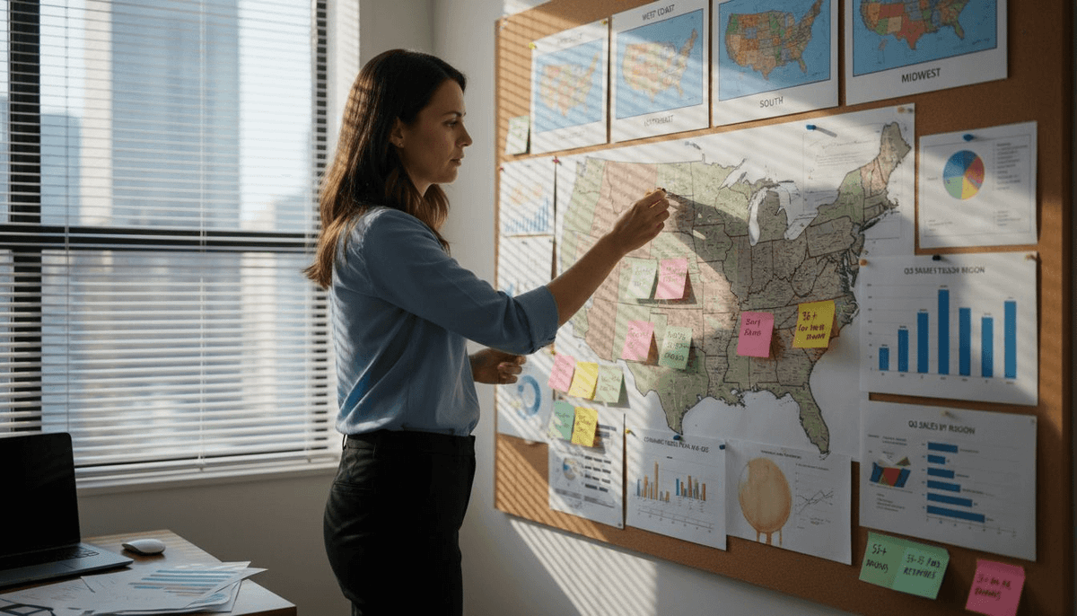 Data specialist mapping music market segments