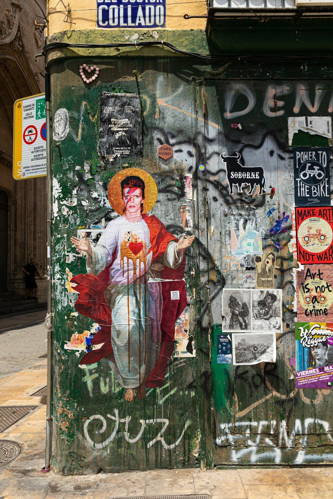 Streetart, photo taken in Valencia