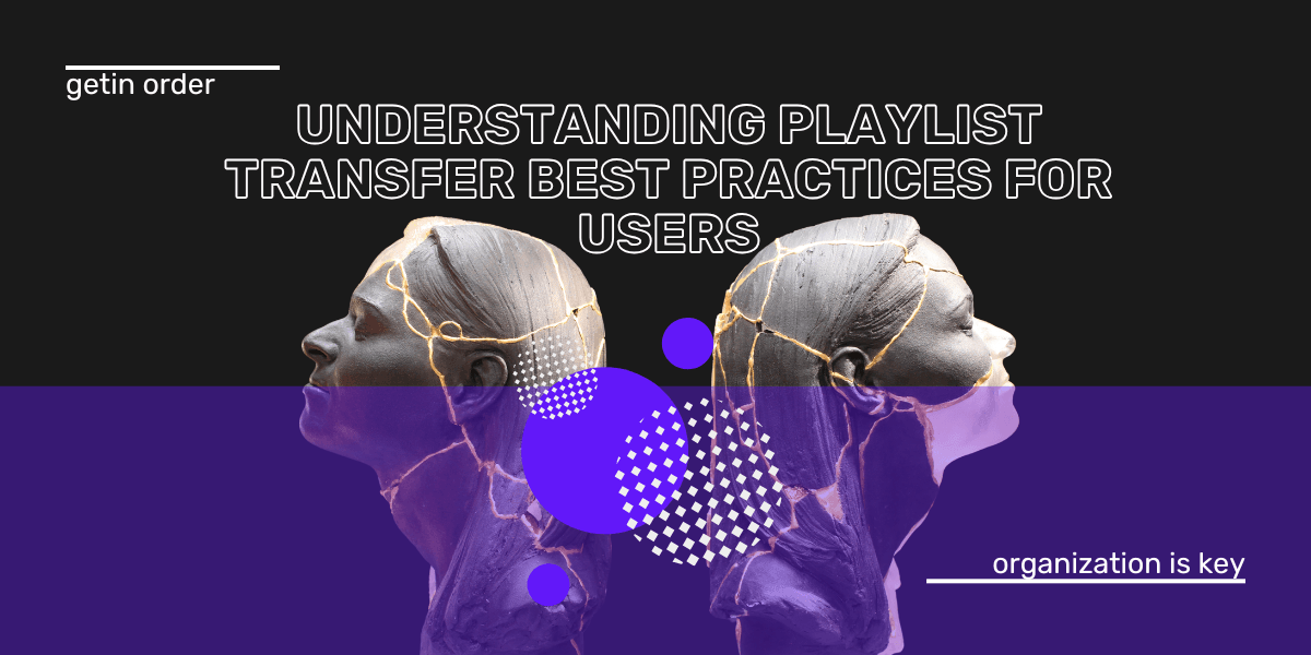 Boas práticas para transferir playlists