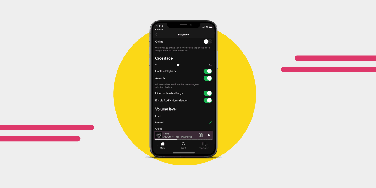 Comment activer la fonction Crossfade de Spotify pour des transitions musicales fluides?