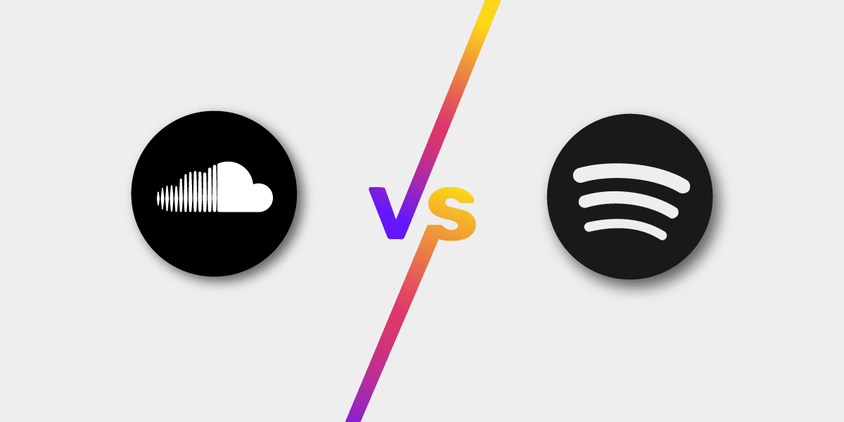 Soundcloud vs Spotify - comparaison