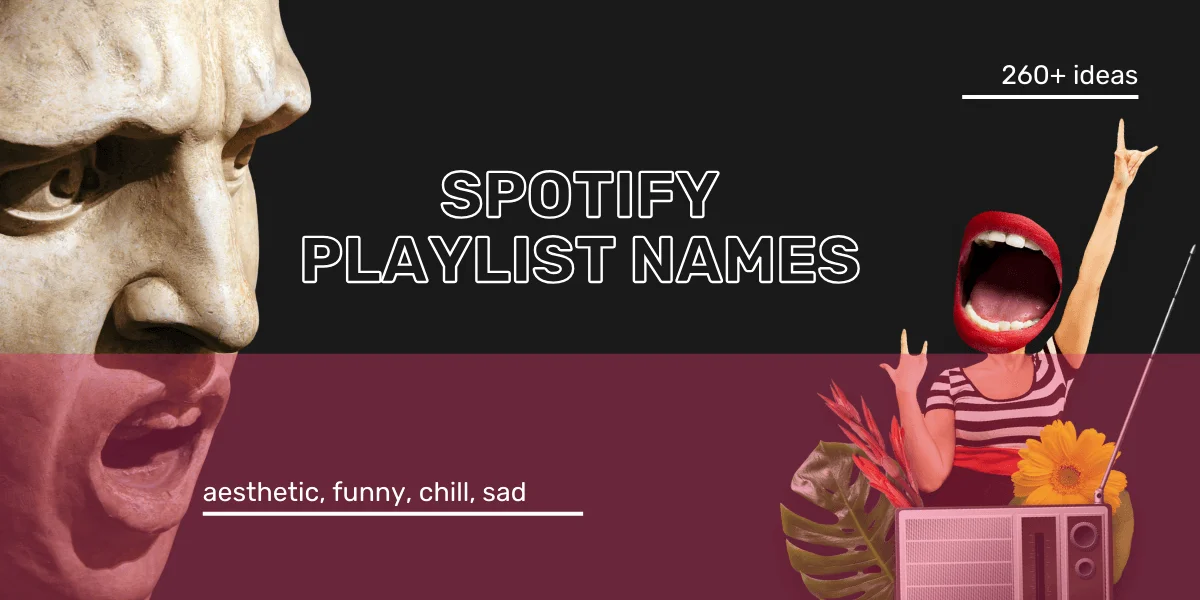 260+ Spotify Playlist Names - Aesthetic, Funny, Chill, Sad