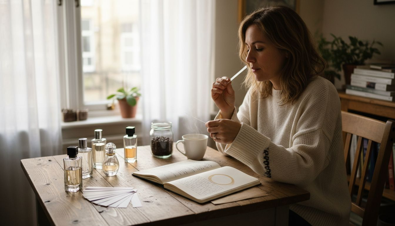 Fragrance evaluation tips: test like a critic, not a shopper