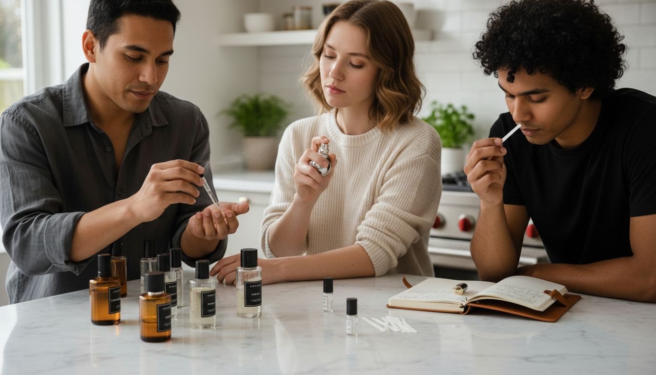 perfume testing experience