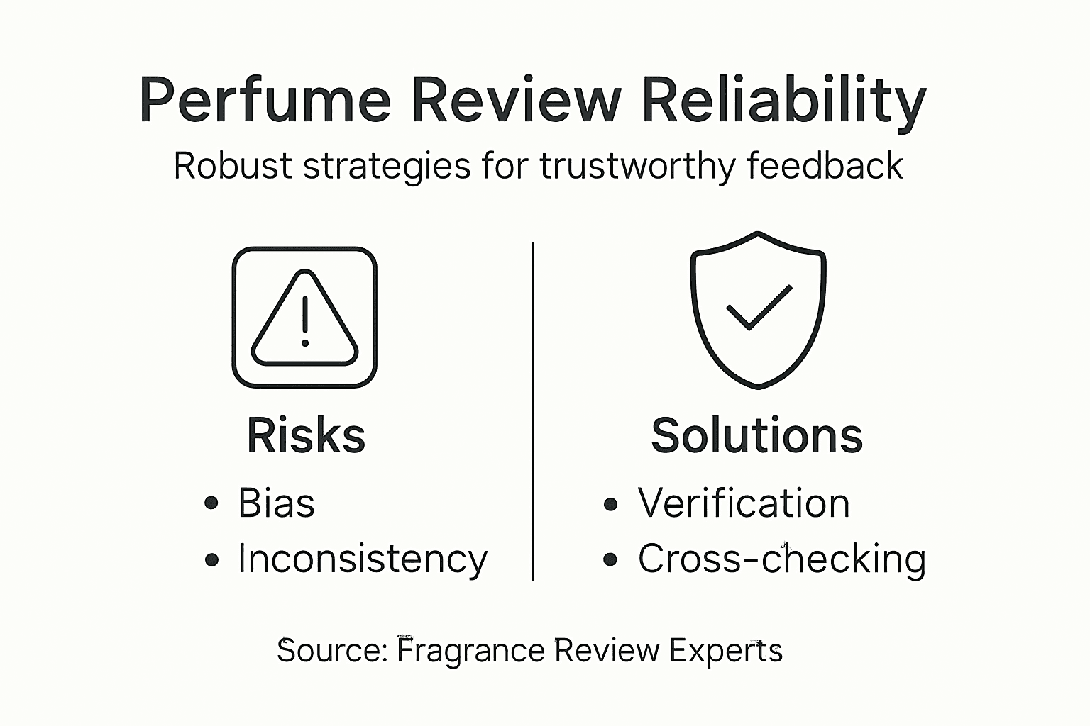 Infographic showing risks and reliability strategies