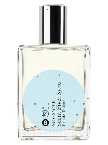 Monocle Scent Five: Syros by Comme des Garcons perfume bottle
