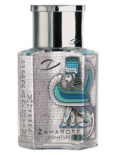 Signature Seraphim Musk by Zaharoff perfume bottle