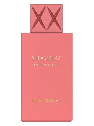Shaghaf Nectar Blush by Swiss Arabian perfume bottle