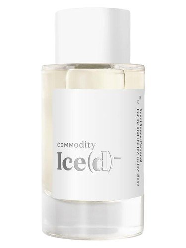 Ice(d)- by Commodity perfume bottle