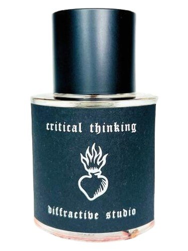 Critical Thinking by Diffractive Studio perfume bottle