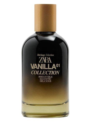 Vanilla Collection 01: Irresistible, Magnetic, Delicious by Zara perfume bottle