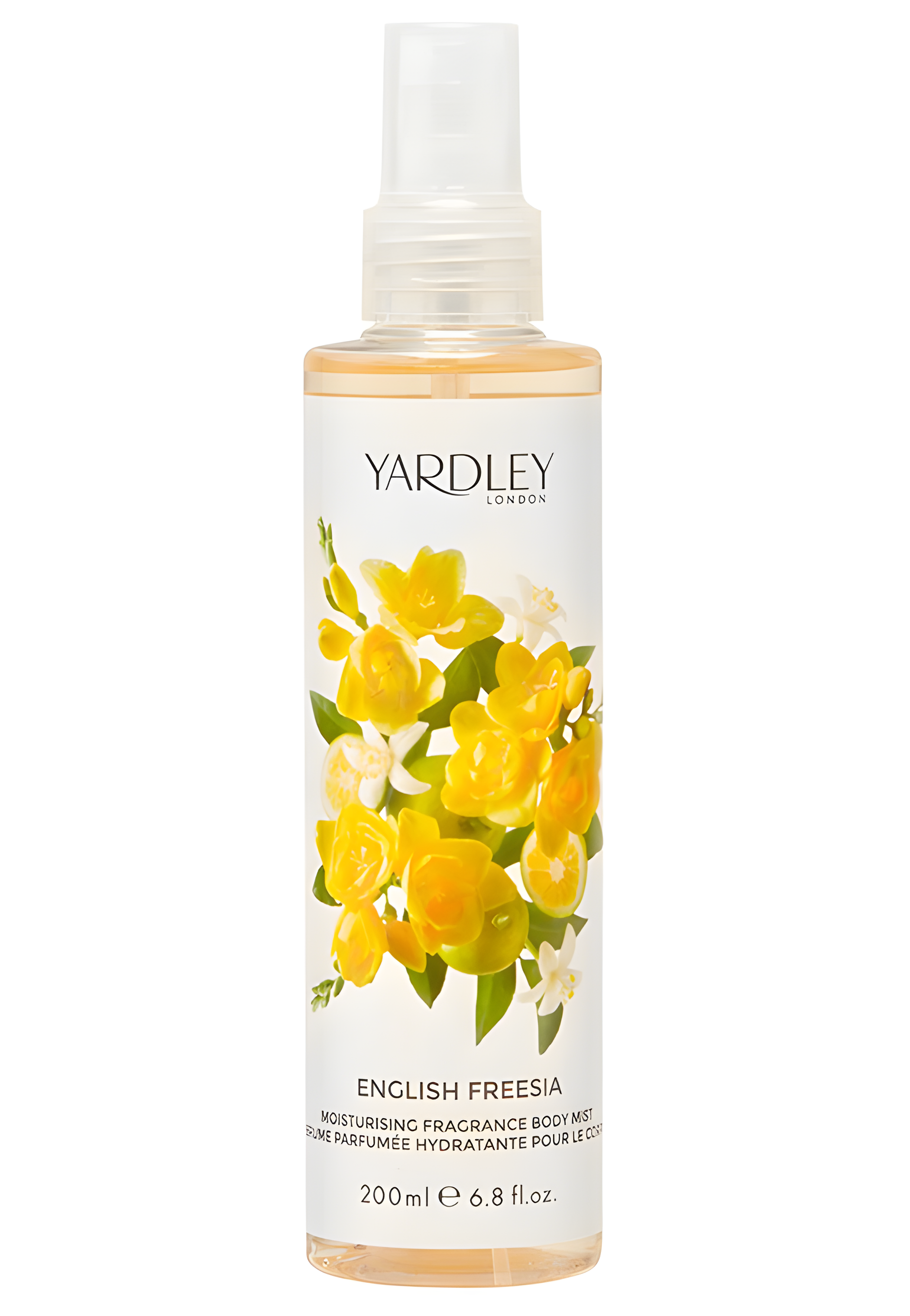 English Freesia Fragrance Mist by Yardley perfume bottle