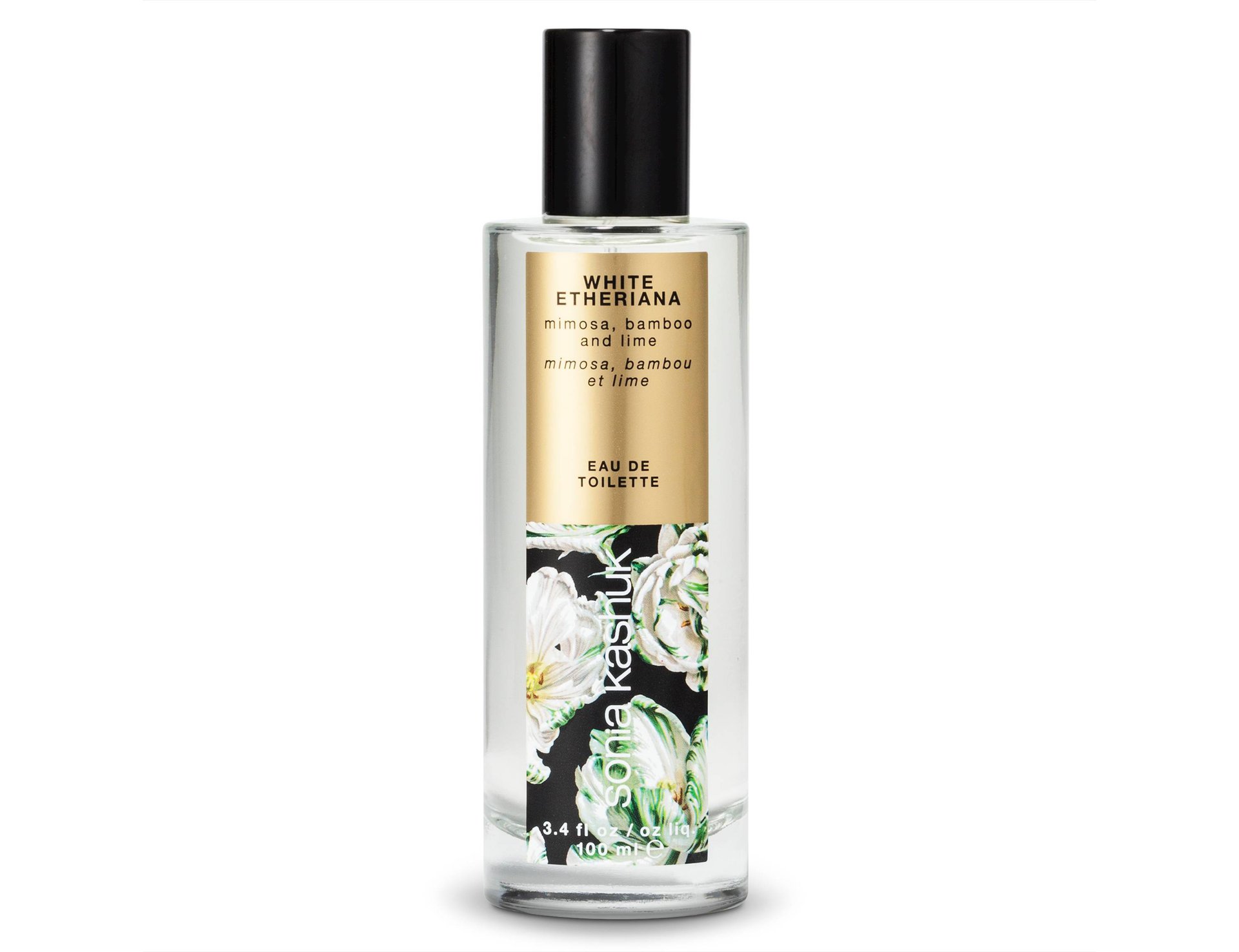 White Etheriana by Sonia Kashuk perfume bottle