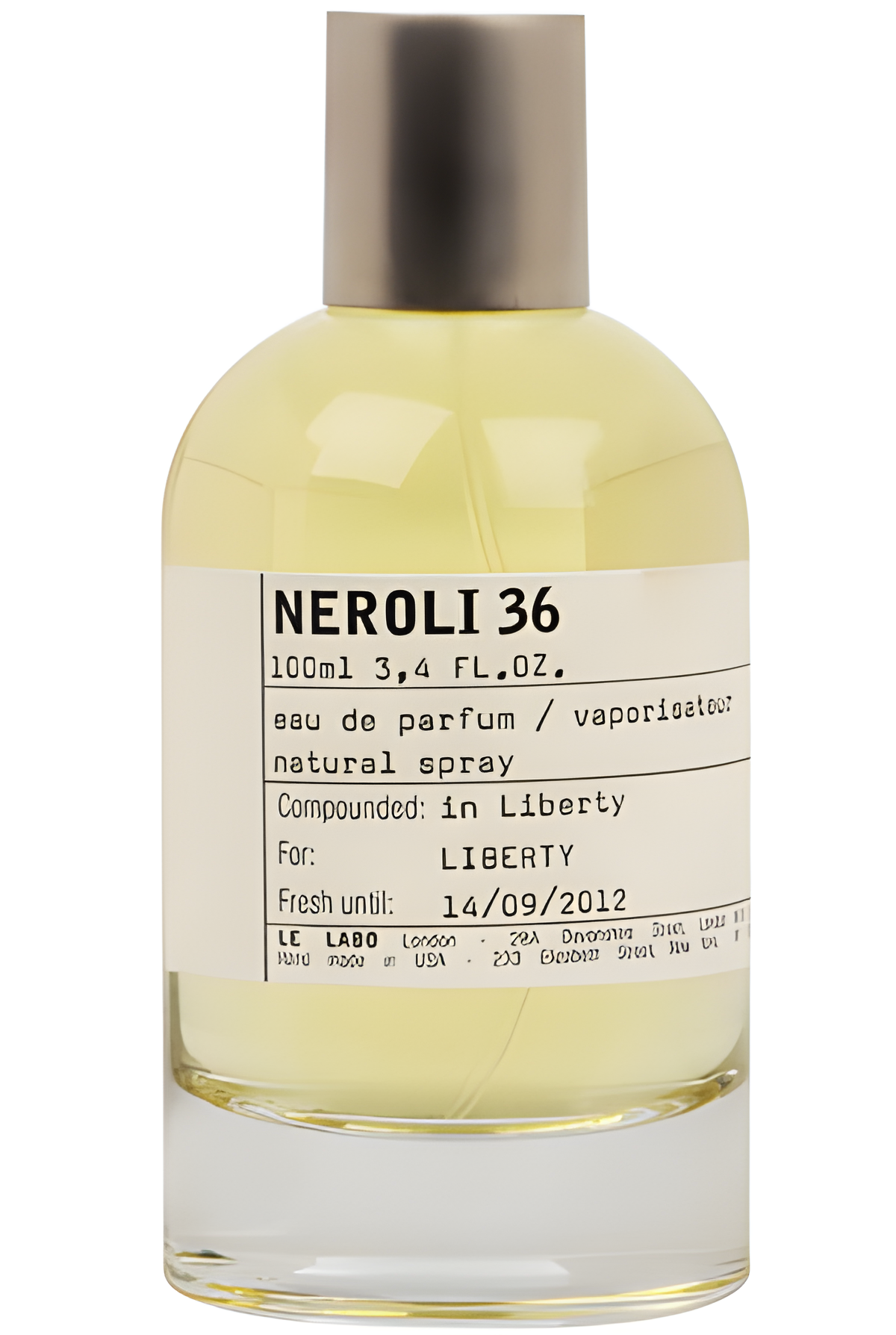 Neroli 36 by Le Labo perfume bottle