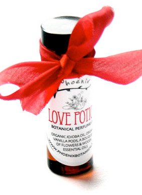 Love Potion by Phoenix Botanicals perfume bottle