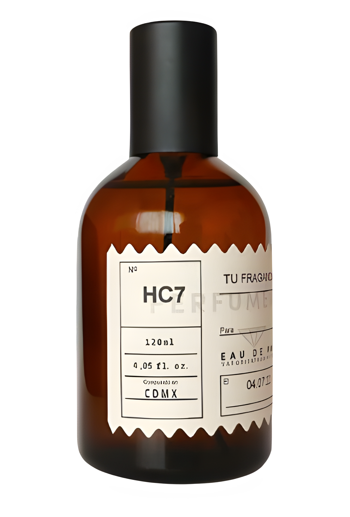 HC7 Bergamota by Perfumérica perfume bottle