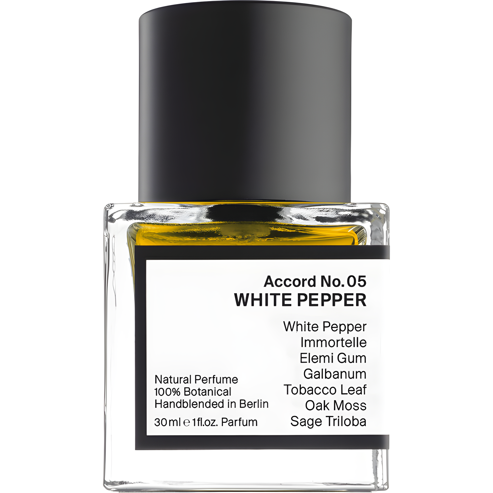 Accord No. 05: White Pepper by RAER Scents perfume bottle