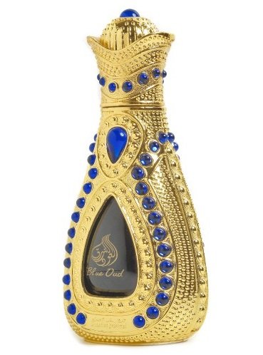 Blue Oud by Al-Rehab perfume bottle