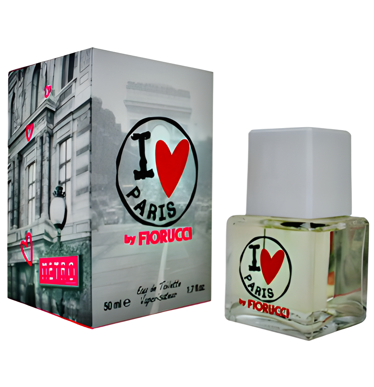I Love Paris by Fiorucci perfume bottle