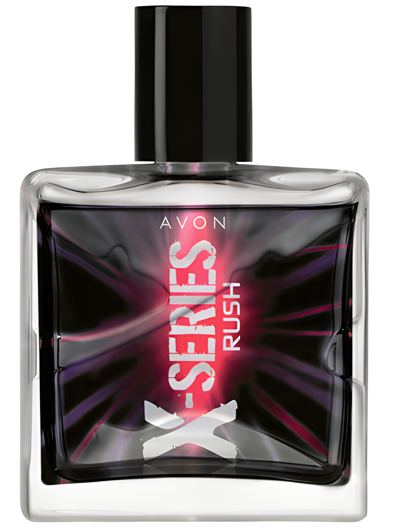 X Series Rush by Avon perfume bottle