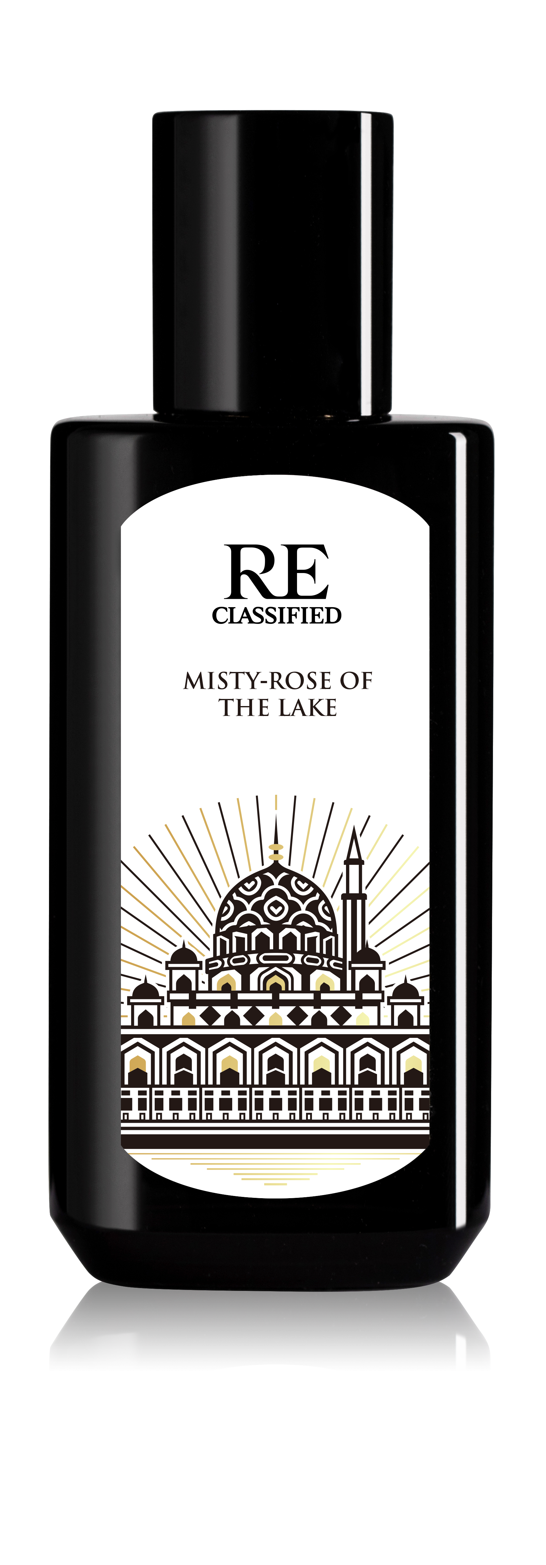 Misty-Rose of the Lake 玫瑰色倒影 by RE CLASSIFIED RE调香室 perfume bottle