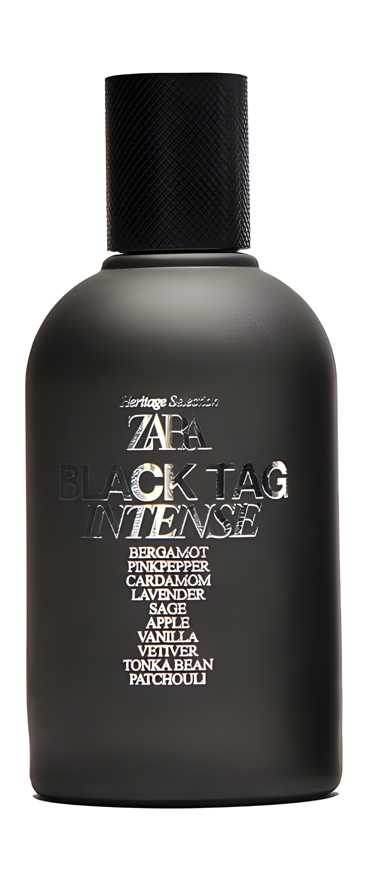 Black Tag Intense 2022 by Zara perfume bottle