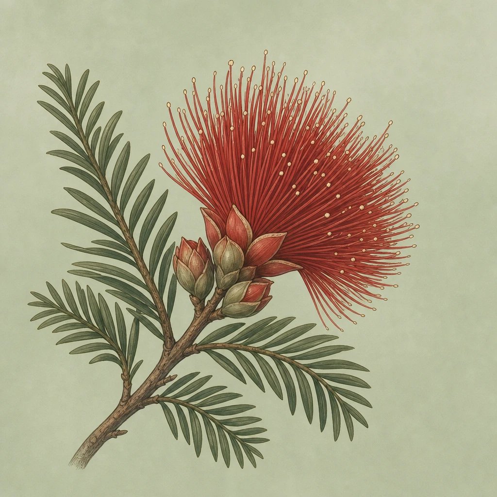 Picture of Redwood Flower note