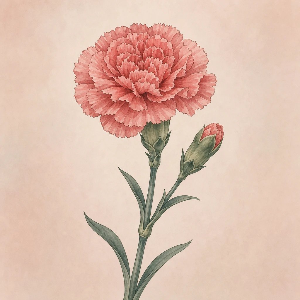 Picture of Carnation note