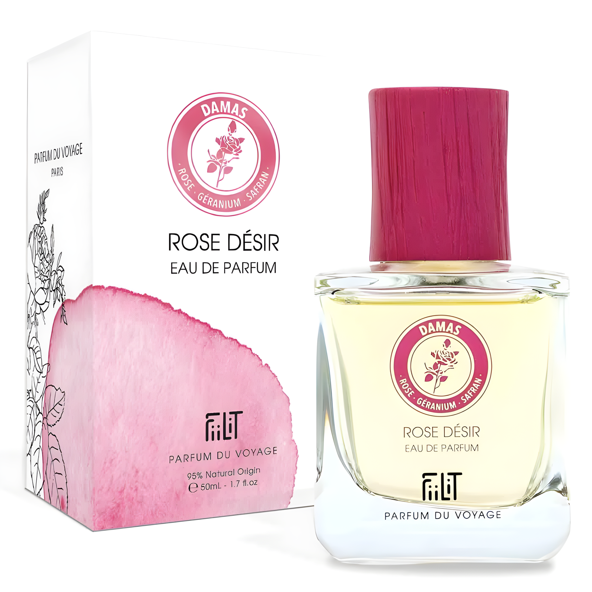 Rose Désir - Damas by Fiilit perfume bottle