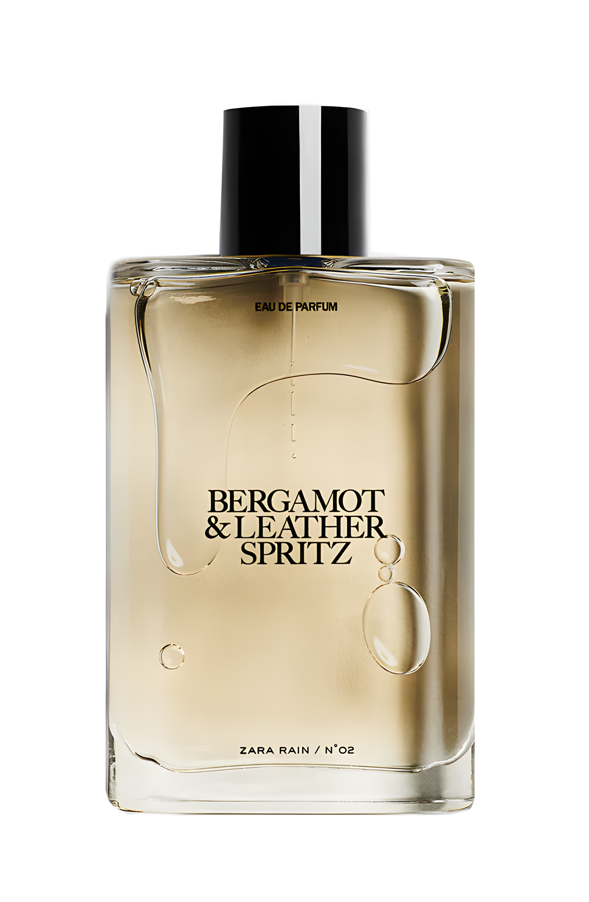 No 2 Bergamot and Leather Spritz by Zara perfume bottle