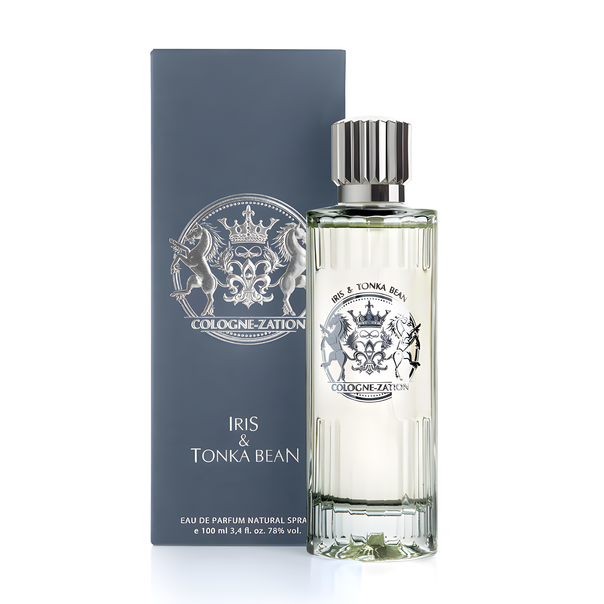 Iris & Tonka Bean by Cologne-Zation perfume bottle
