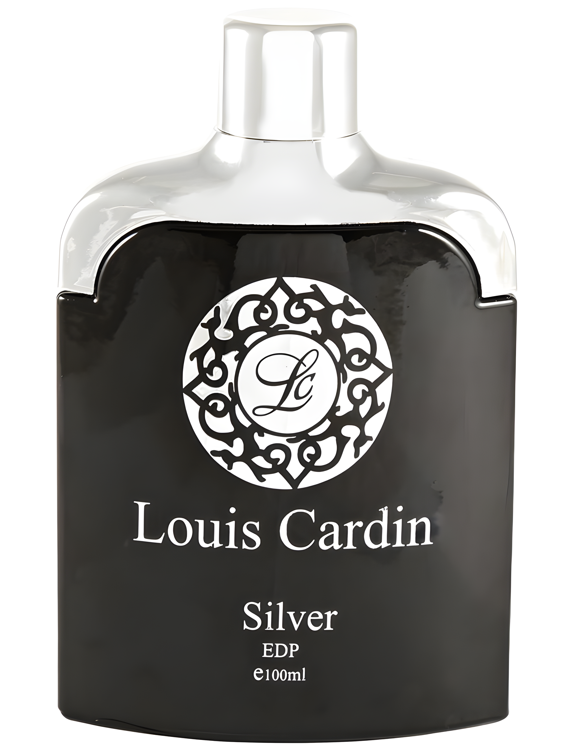 Silver by Louis Cardin perfume bottle
