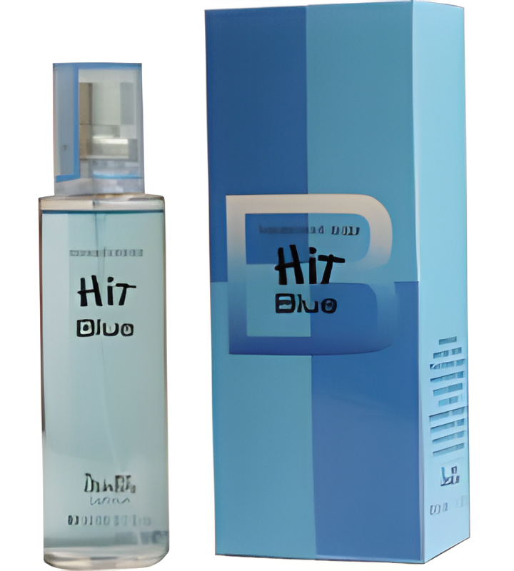 Hit Blue by Dzintars perfume bottle