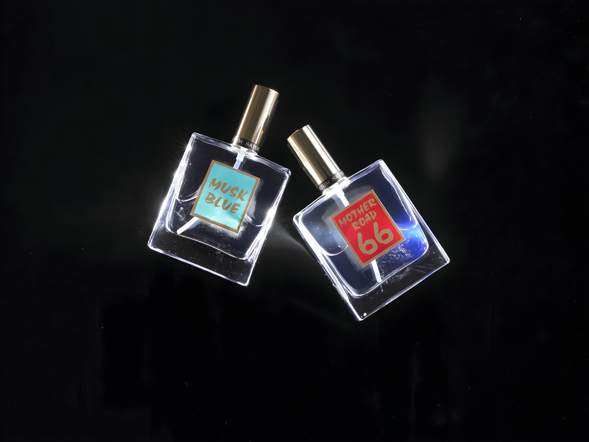 Musk Blue by Parfum Satori perfume bottle