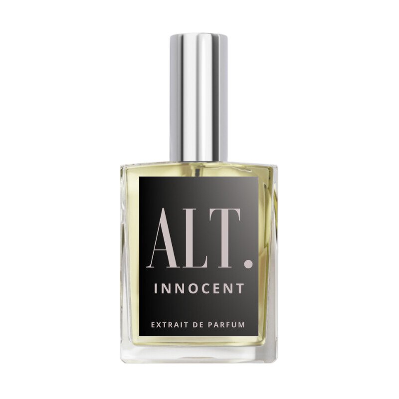 Innocent by ALT. Fragrances perfume bottle