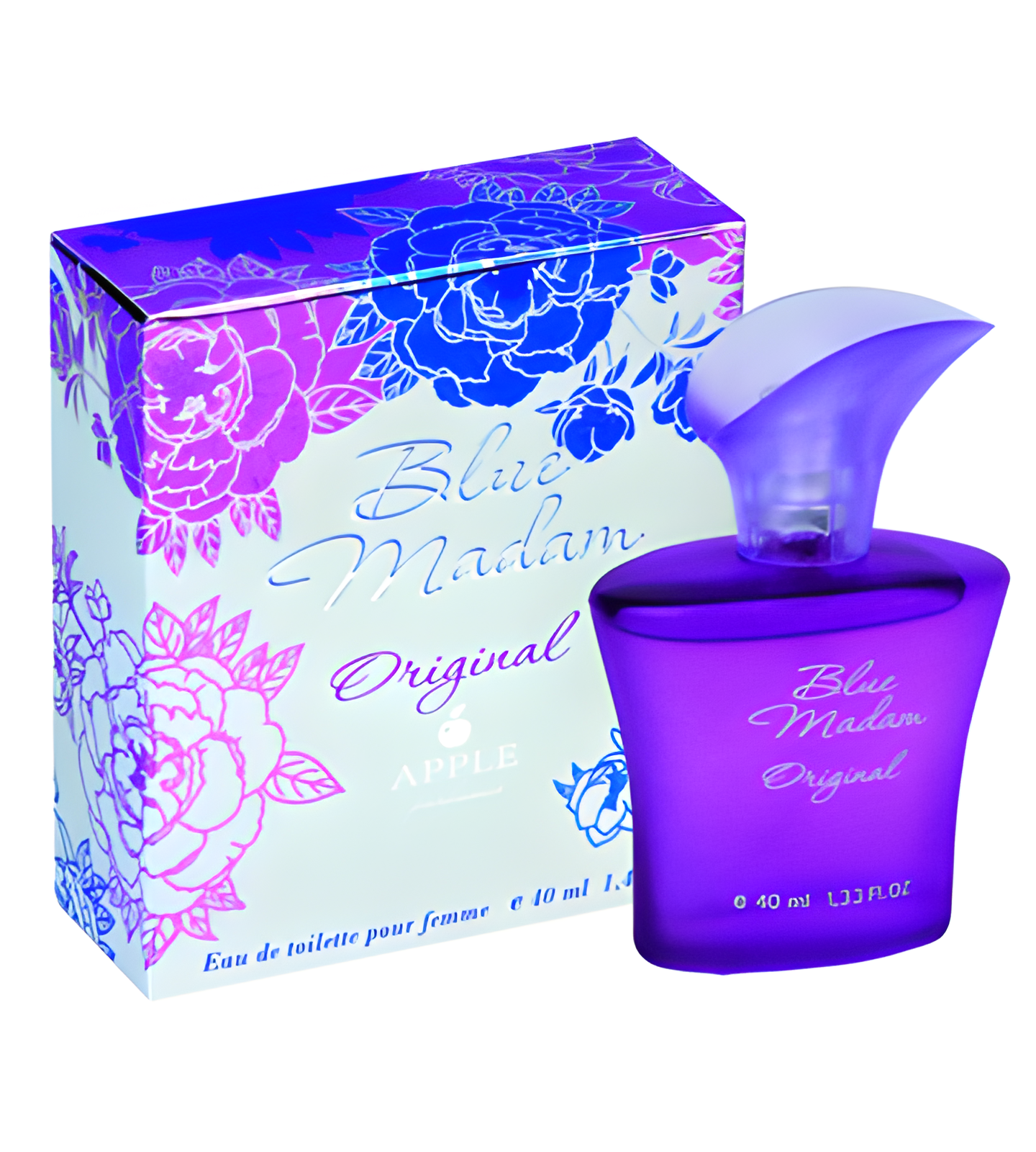 Blue Madam Original by Apple Parfums perfume bottle