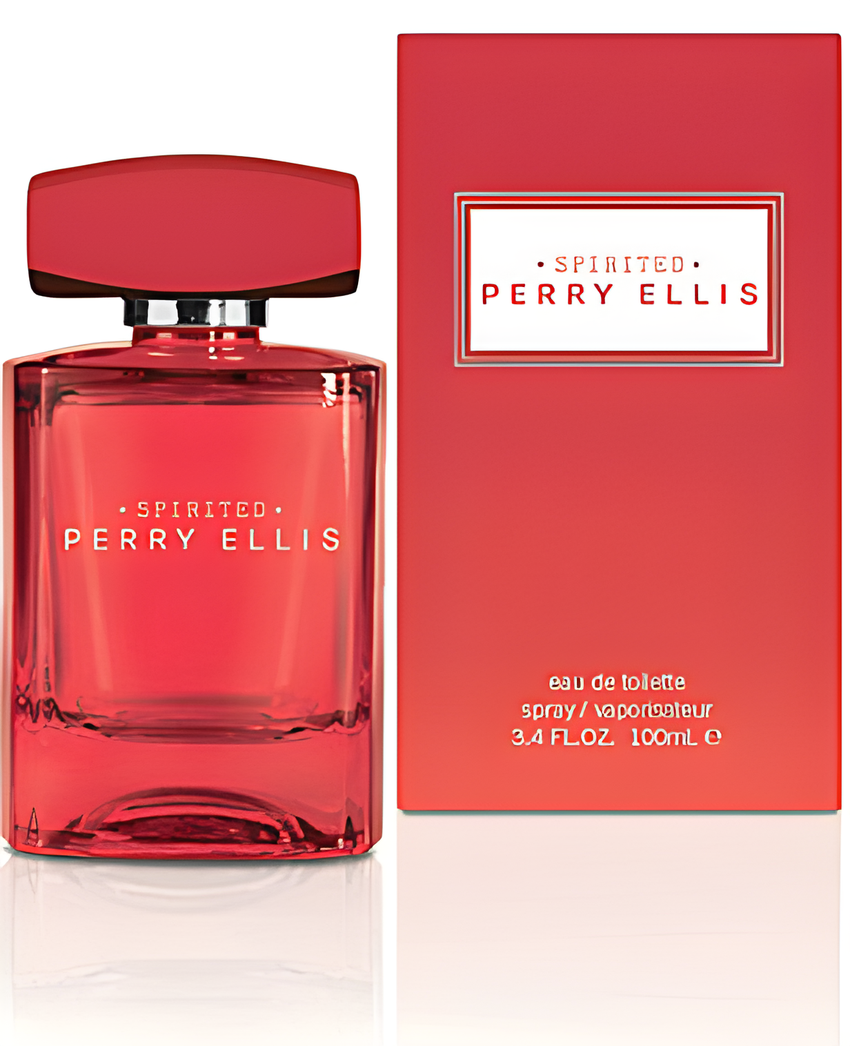 Spirited by Perry Ellis perfume bottle