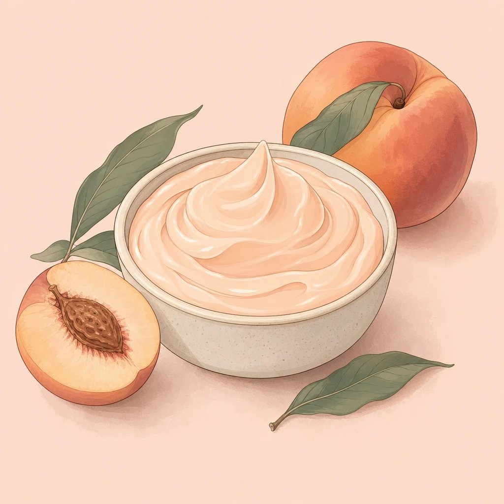 Picture of Peach Cream note
