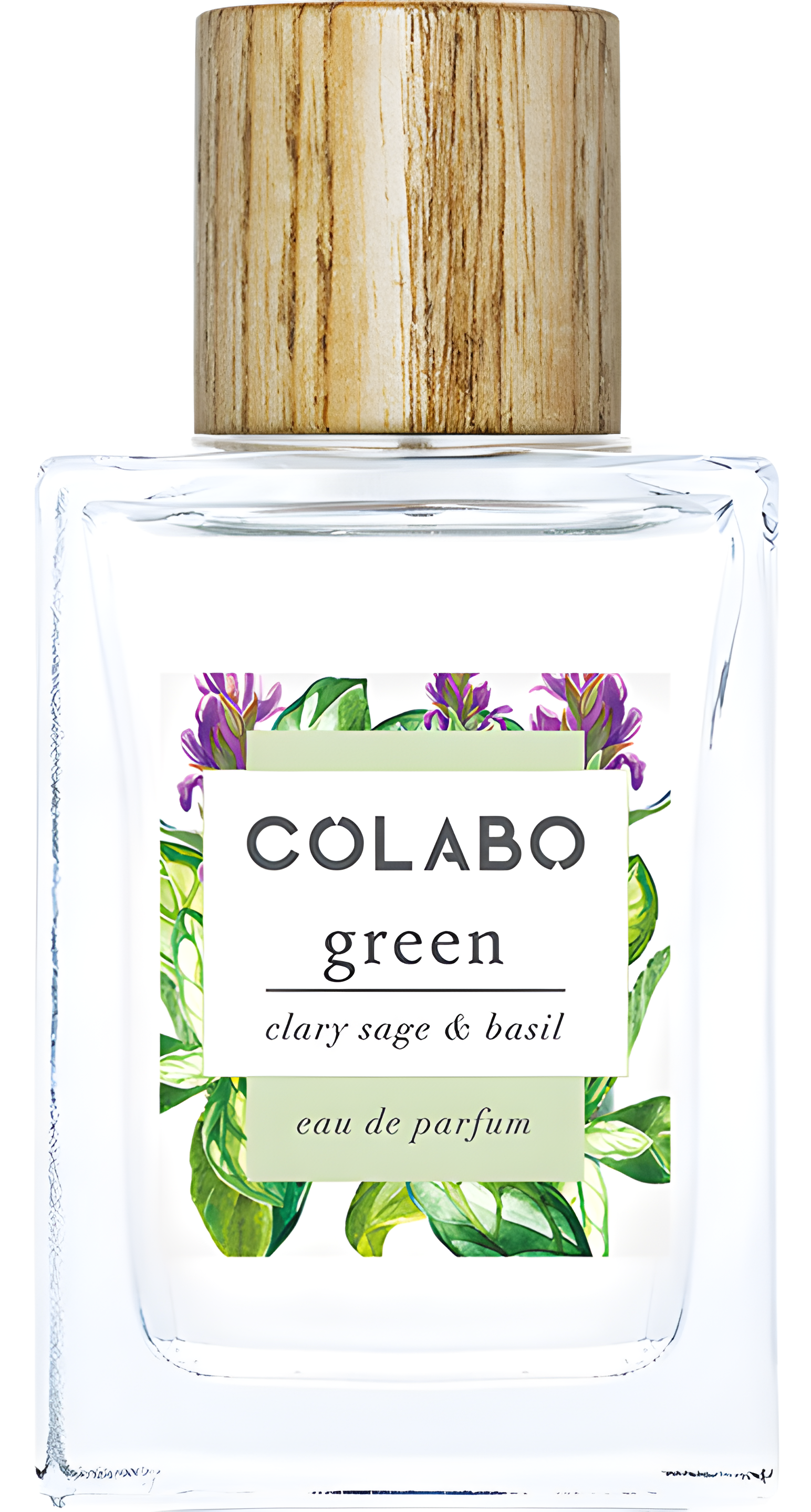 Green Clary Sage & Basil by COLABO perfume bottle