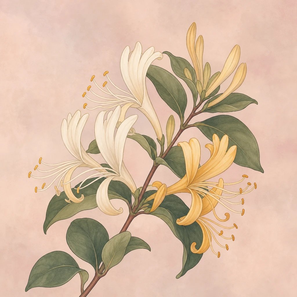 Picture of Honeysuckle note