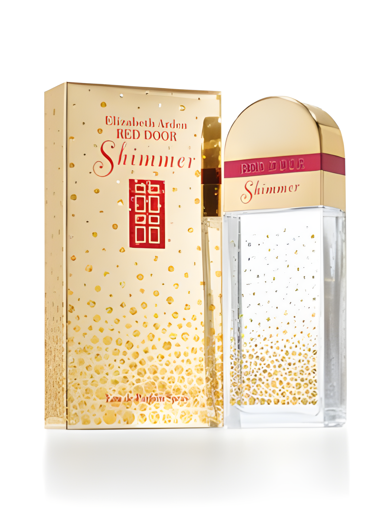 Red Door Shimmer by Elizabeth Arden perfume bottle