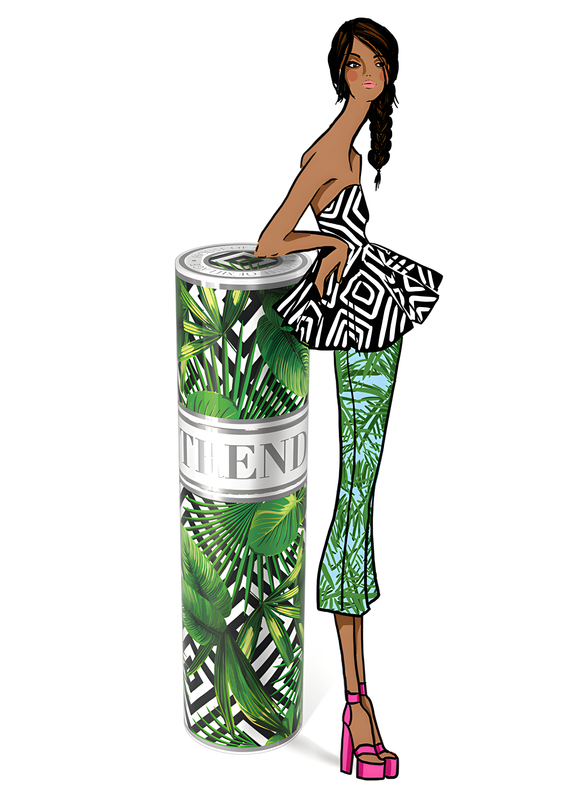 No. 5 Tropical Jungle by The Trend by House of Sillage perfume bottle