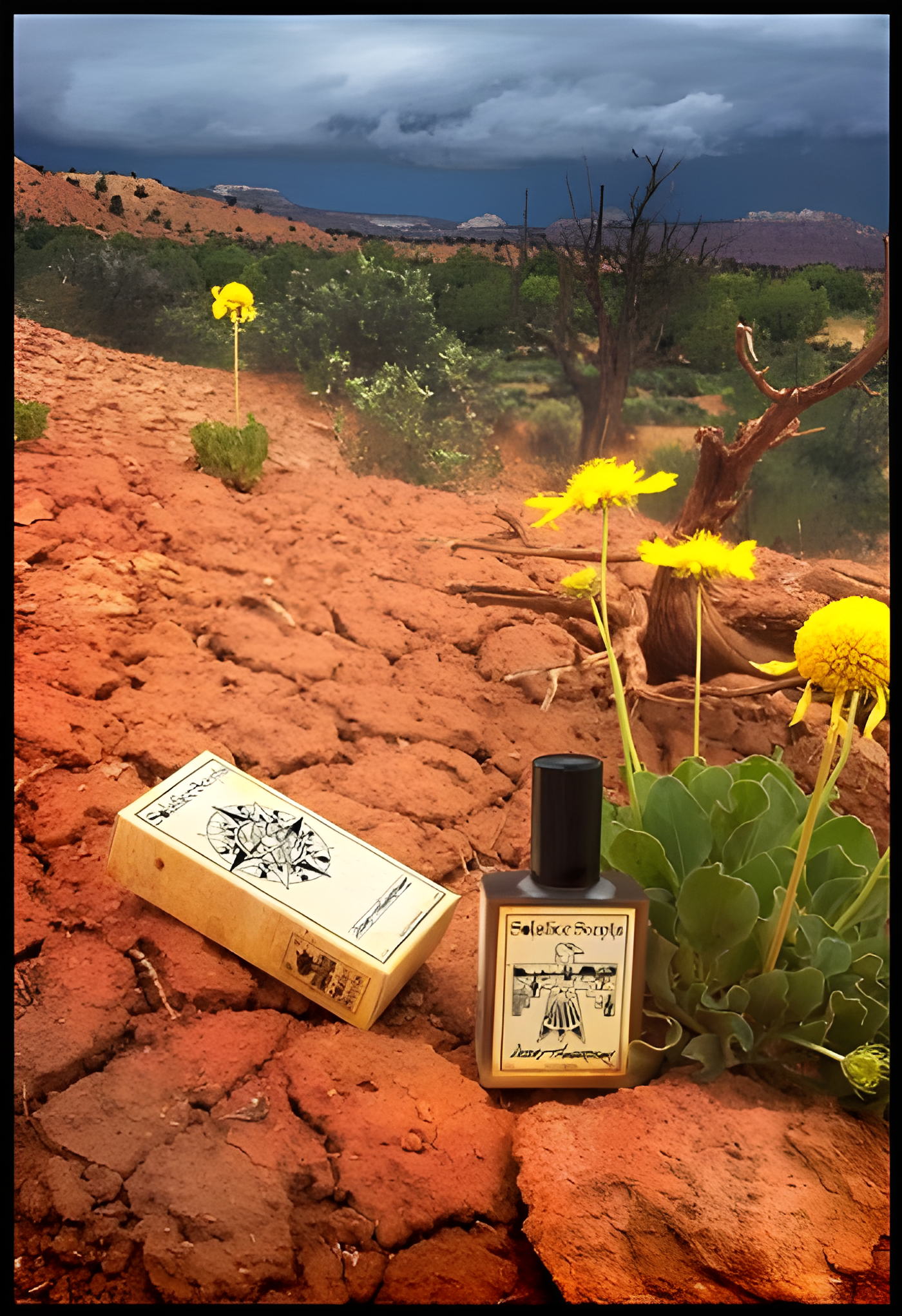 Desert Thunderstorm by Solstice Scents perfume bottle