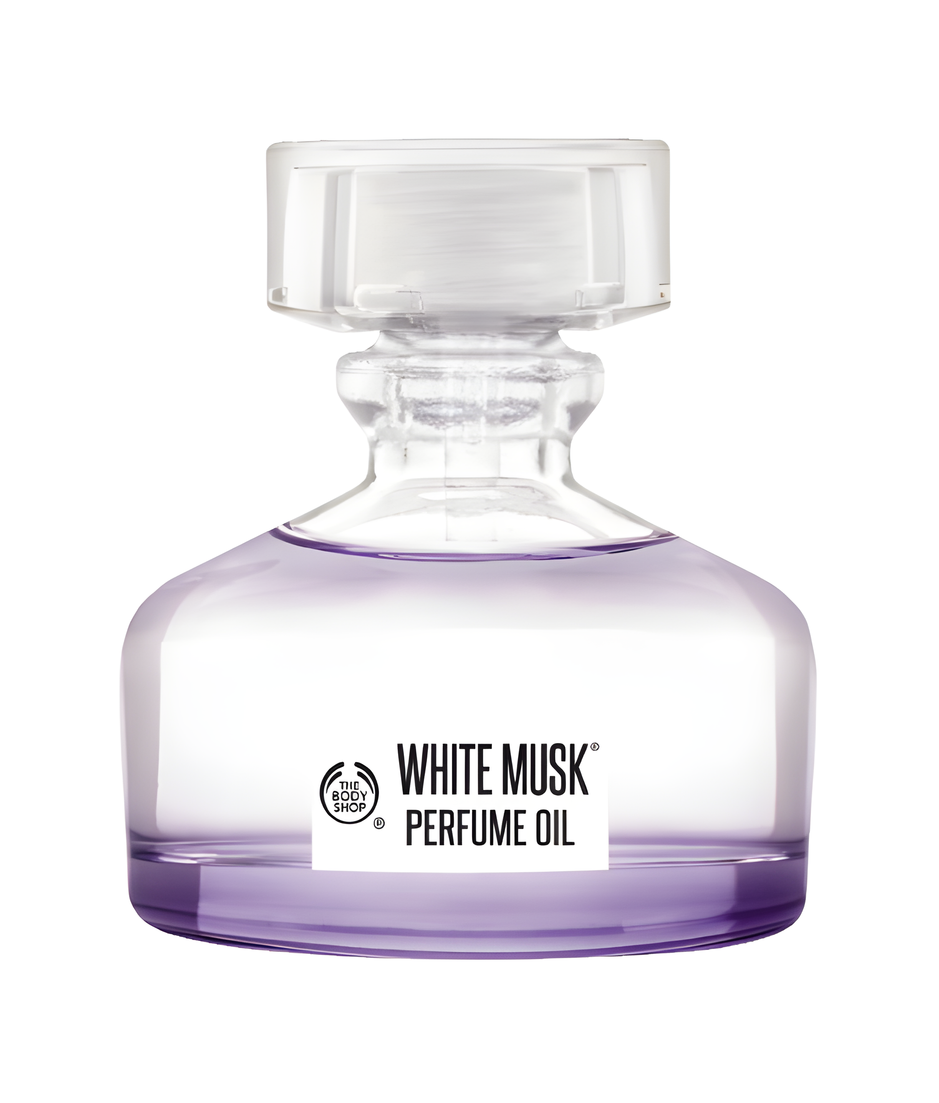 White Musk Perfume Oil by The Body Shop perfume bottle