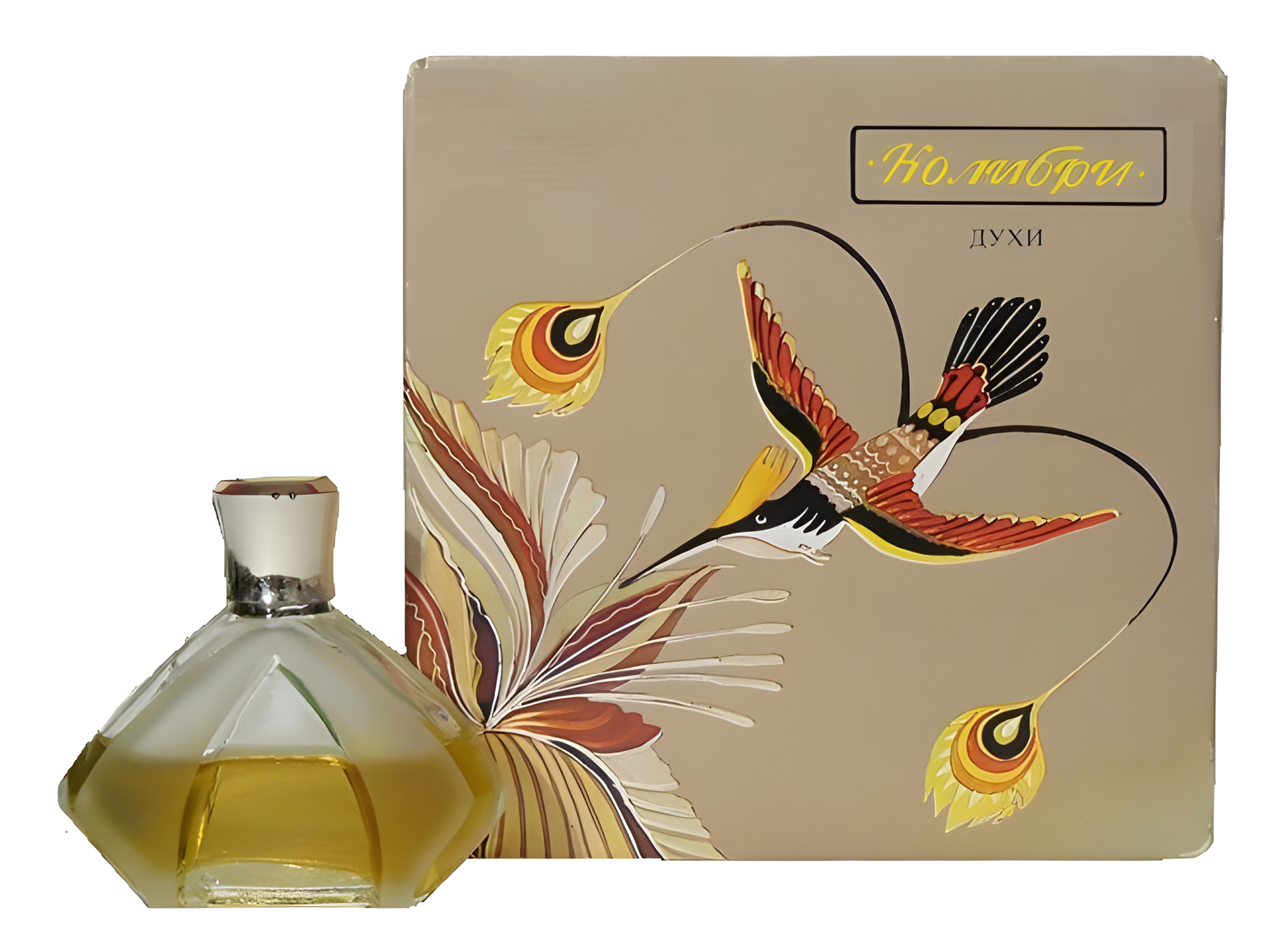 Колибри - Hummingbird by Харьковская парфюмерно-косметическая фабрика - Kharkov perfume factory perfume bottle