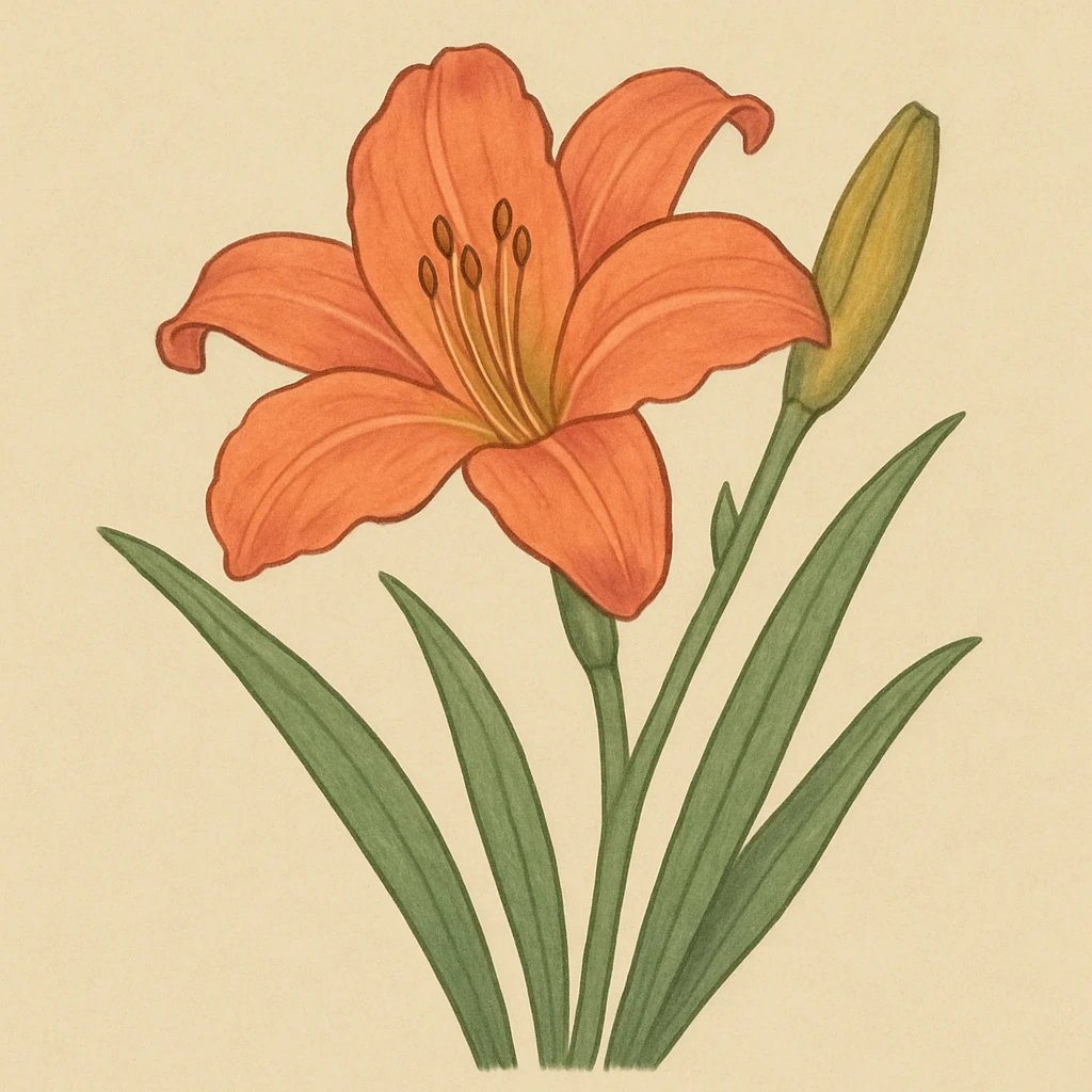 Picture of Daylily note