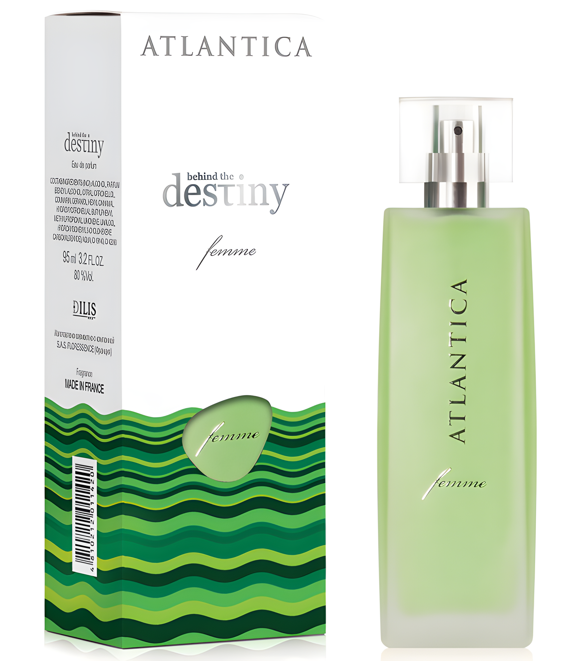 Atlantica Femme Behind the Destiny by Dilís Parfum perfume bottle