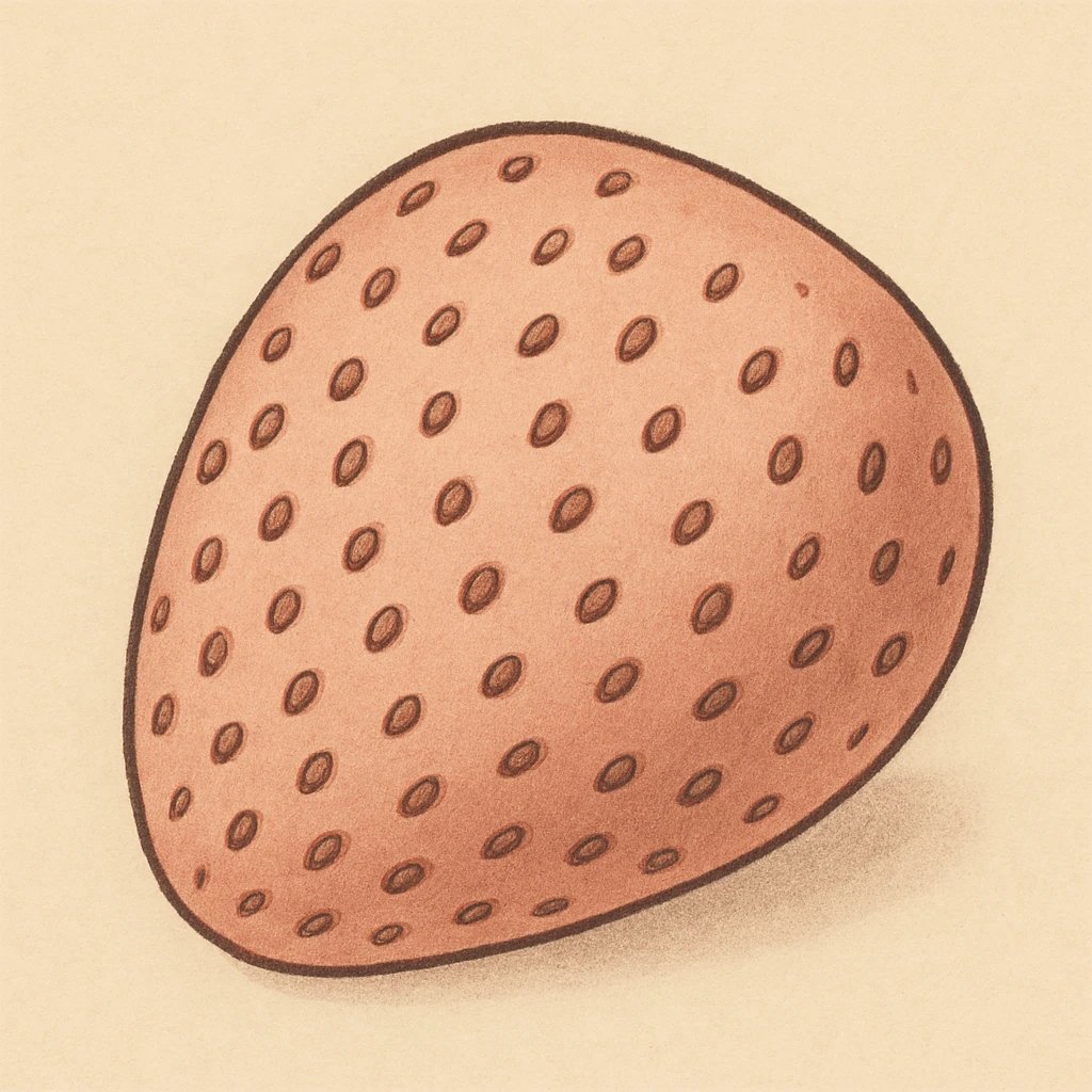 Picture of Strawberry Skin note