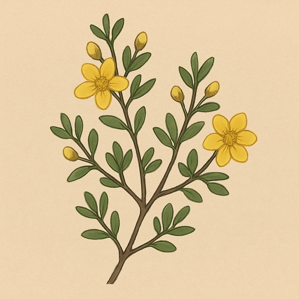 Picture of Creosote Bush note