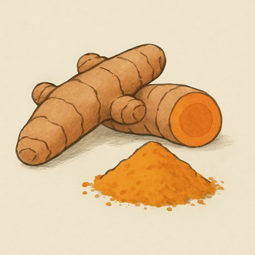 Picture of Curcuma (Turmeric) note